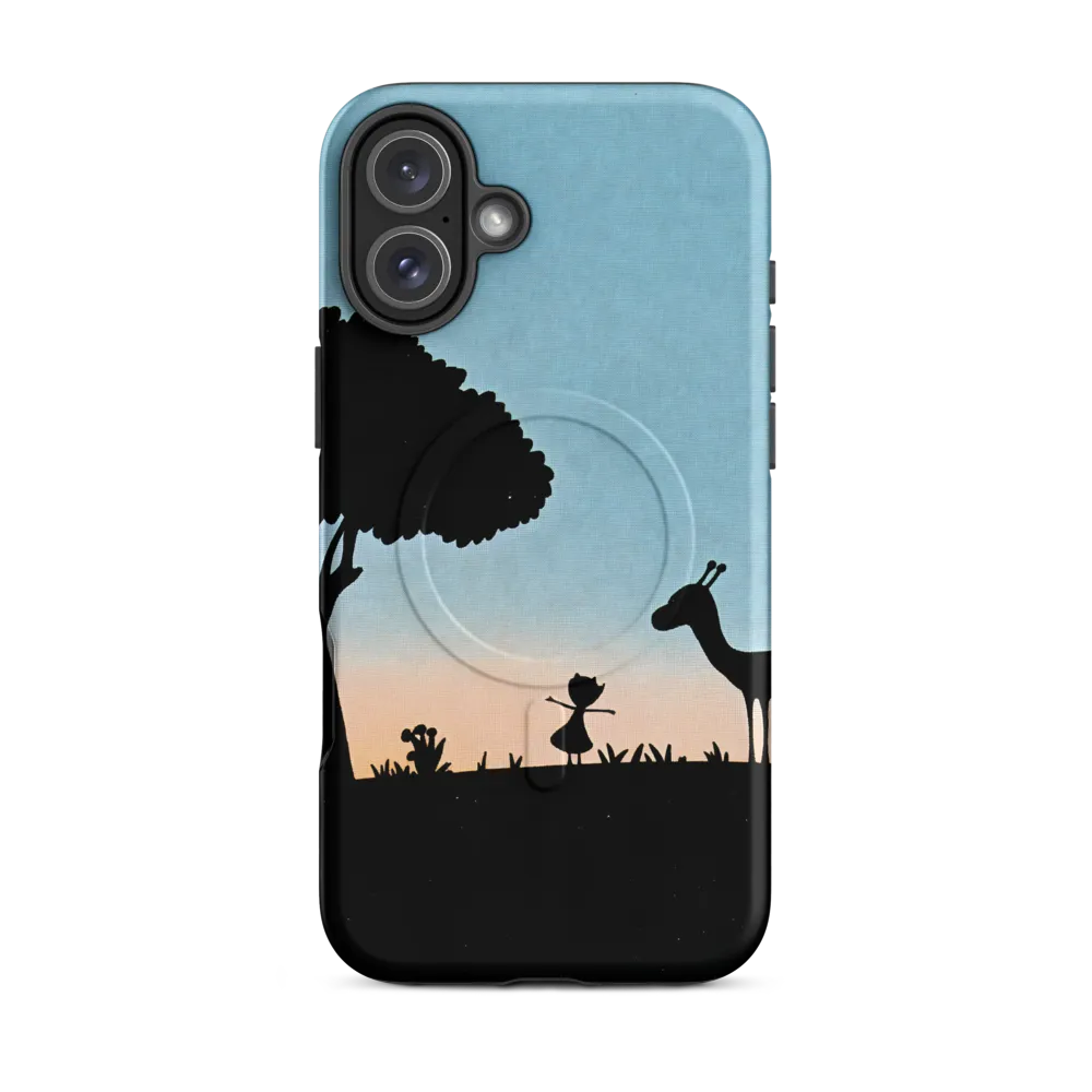 Curiosity in the Silhouette | Phone Case |  16 Plus | MagSafe® Tough Case | Matte