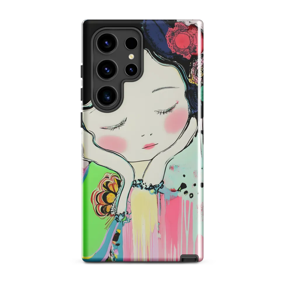 Whispers of Contemplation | Phone Case |  S24 Ultra | Tough Case | Glossy