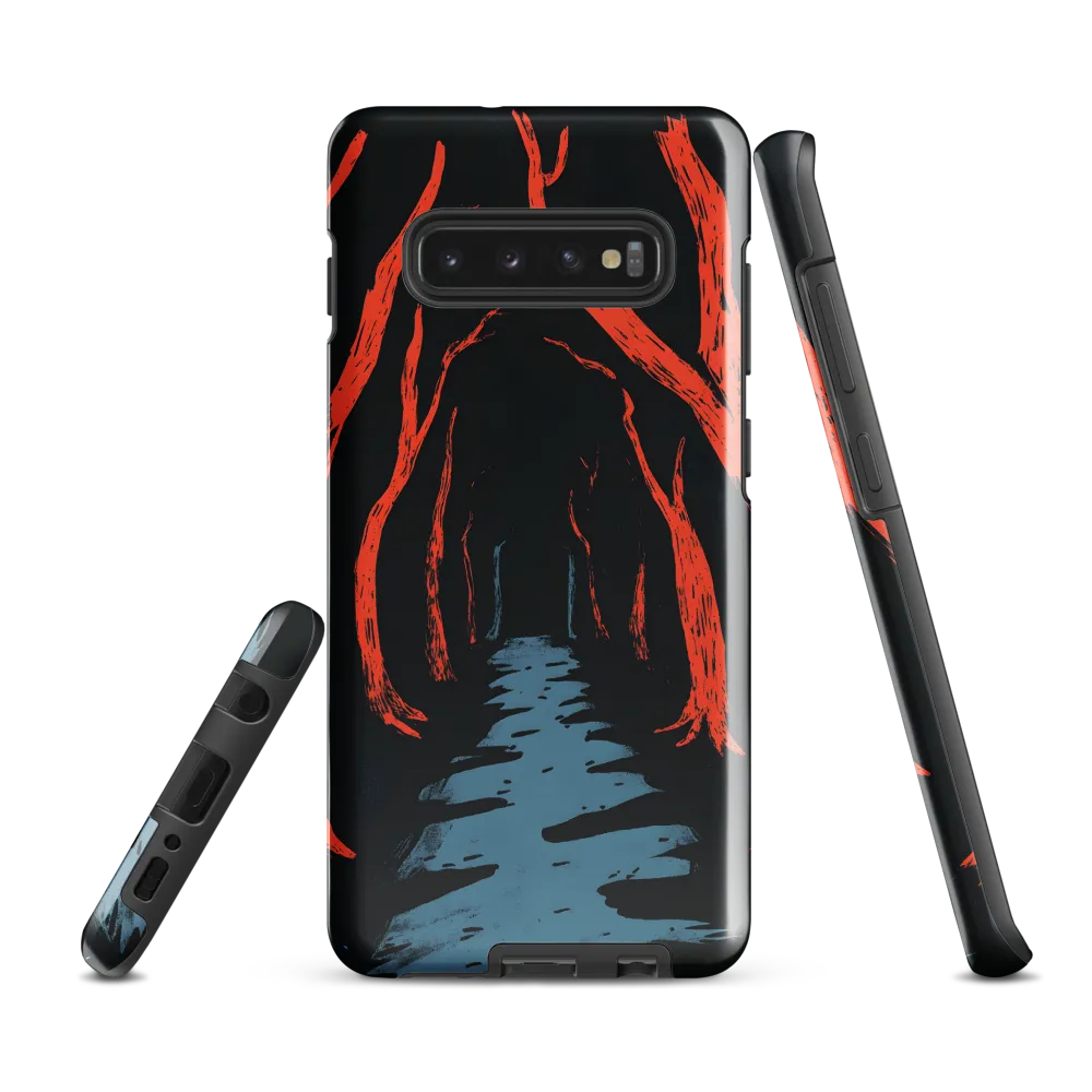 Whispers of the Crimson Forest | Phone Case |  S10 Plus | Tough Case | Glossy