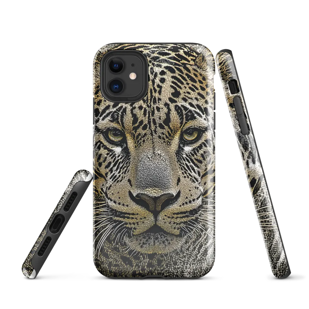 The Majestic Gaze: Portrait of a Leopard