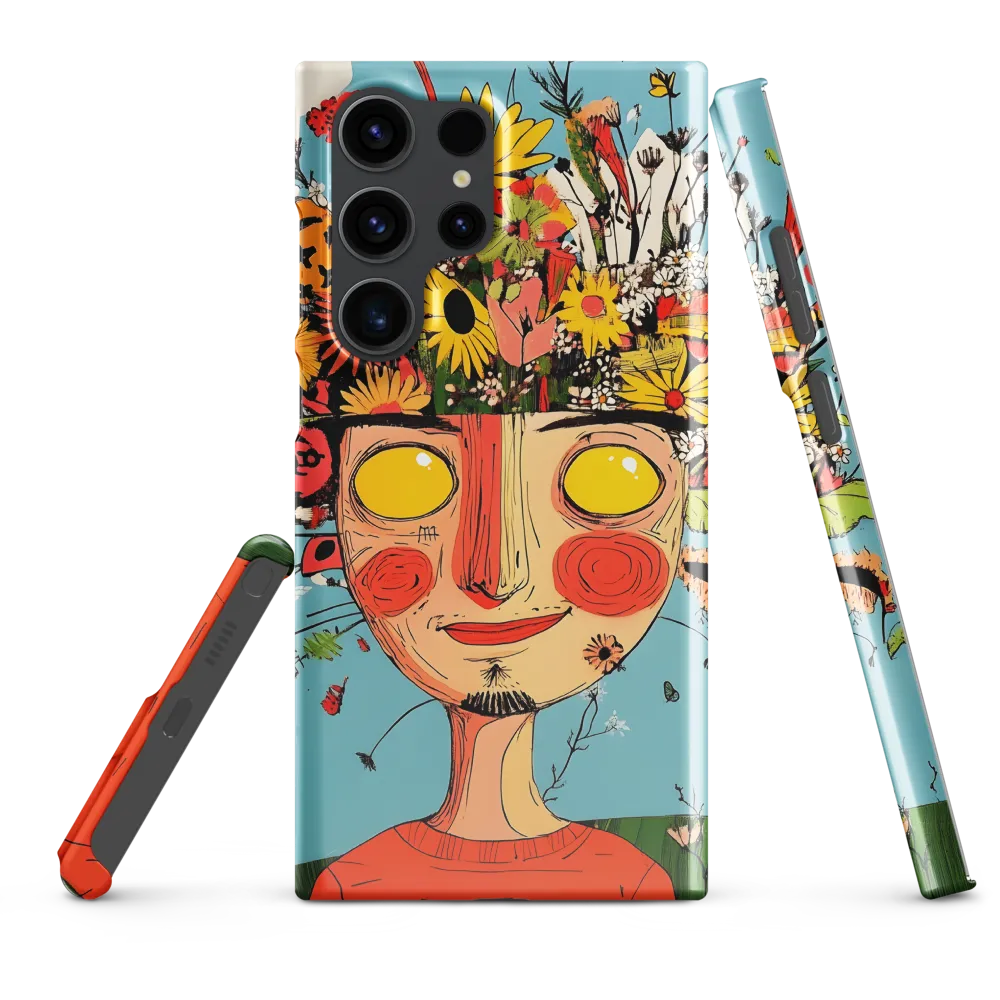 Whimsical Bloom | Phone Case |  S23 Ultra | Snap Case | Glossy
