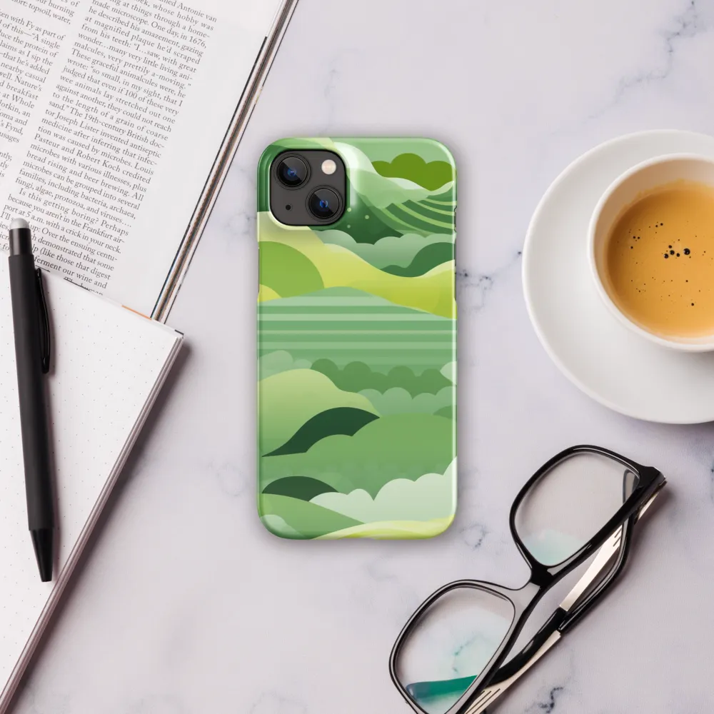 Tranquility in Green Waves