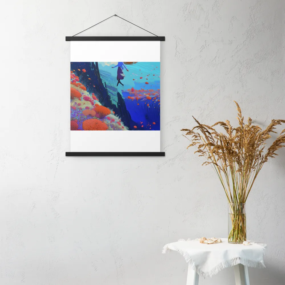 Whispers of Freedom | Poster With Black Wood Hanger | 18″×24″