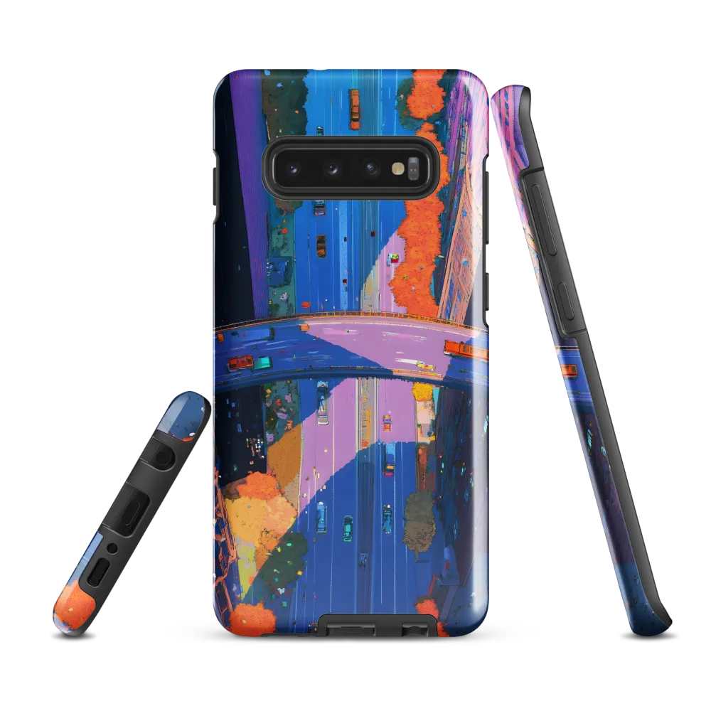 Urban Symphony: Aerial Reverie | Phone Case |  S10 Plus | Tough Case | Glossy