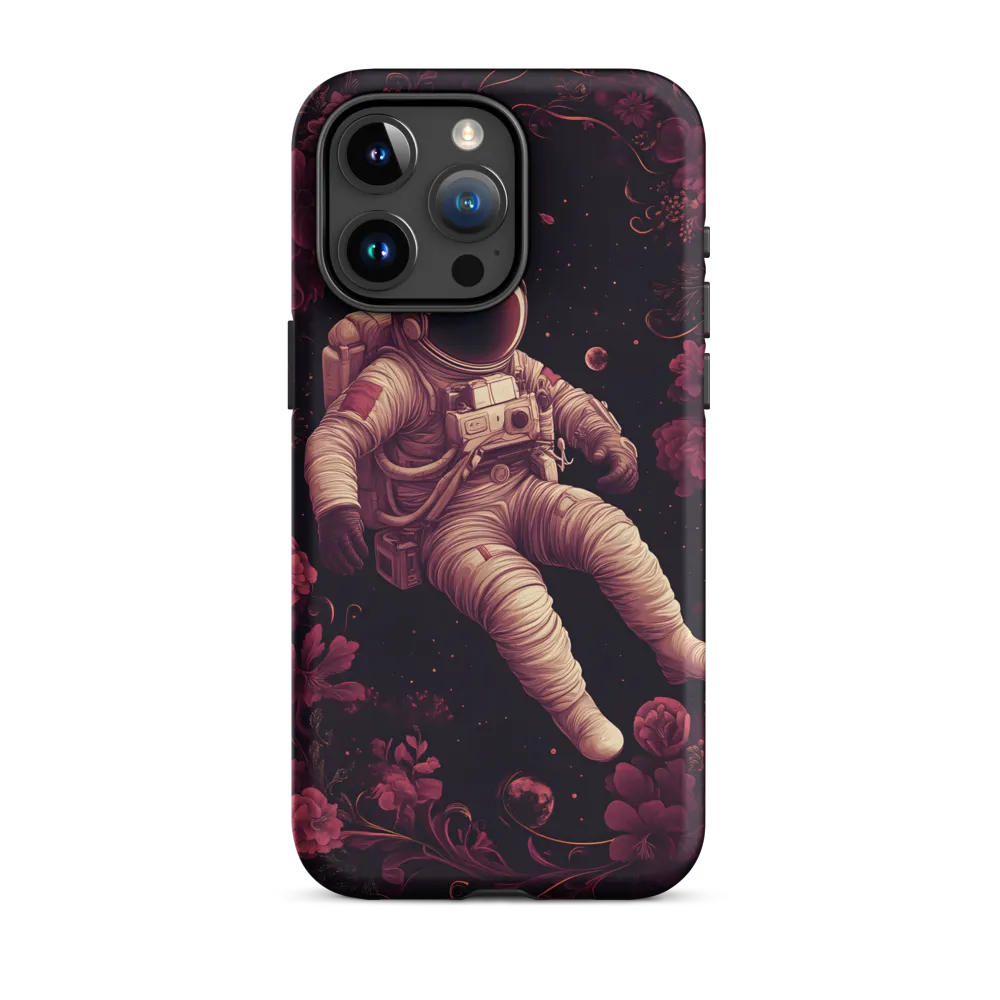 Cosmic Bloom: An Astronaut's Journey