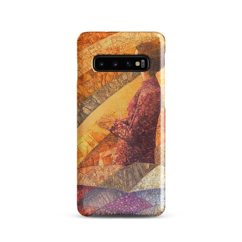 Whispers of Contemplation | Phone Case |  S10 | Snap Case | Glossy
