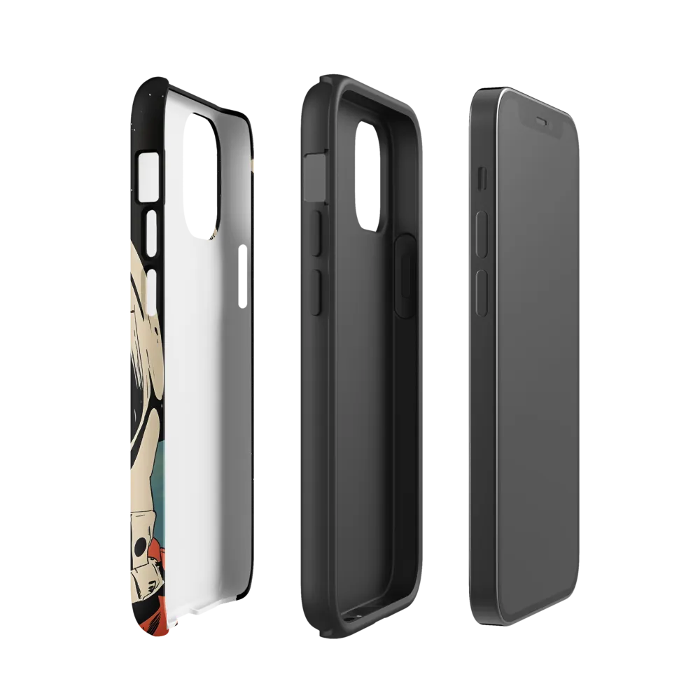 Gaze of the Astronaut | Phone Case |  12 mini | Tough Case | Matte