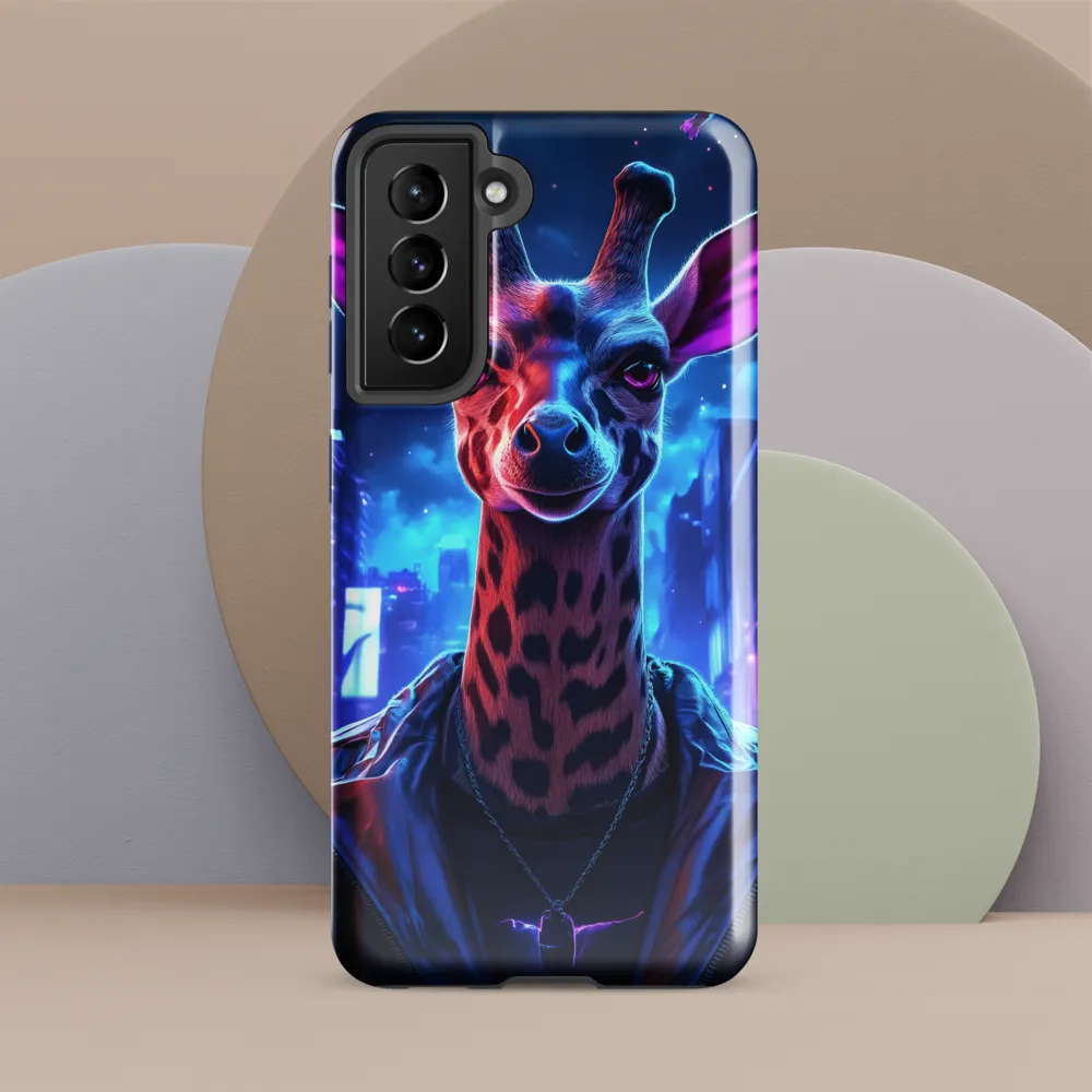Urban Giraffe: A Neon Fantasy