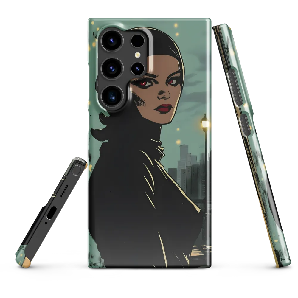 Shadows of Intrigue | Phone Case |  S24 Ultra | Snap Case | Glossy