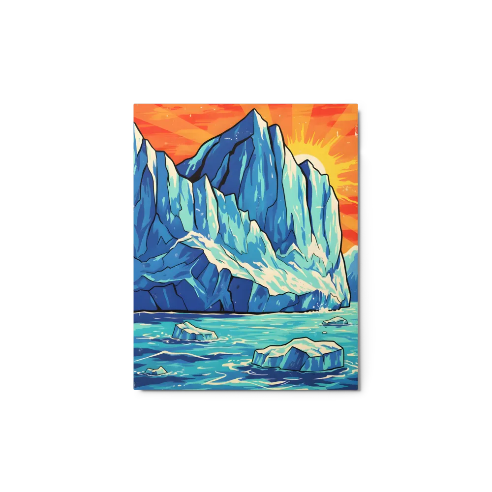 Arctic Awakening 
 Metal Print | 11″x 14″