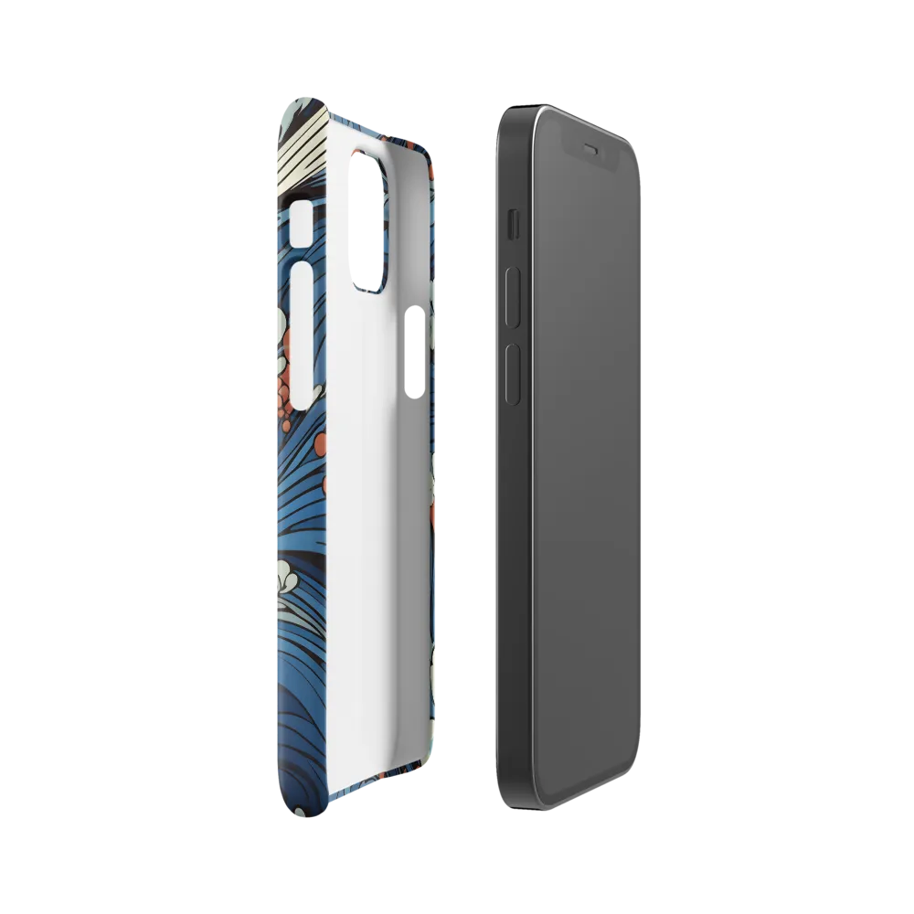 Nature's Elegance: An Oceanic Tapestry | Phone Case |  12 Mini | Snap Case | Glossy