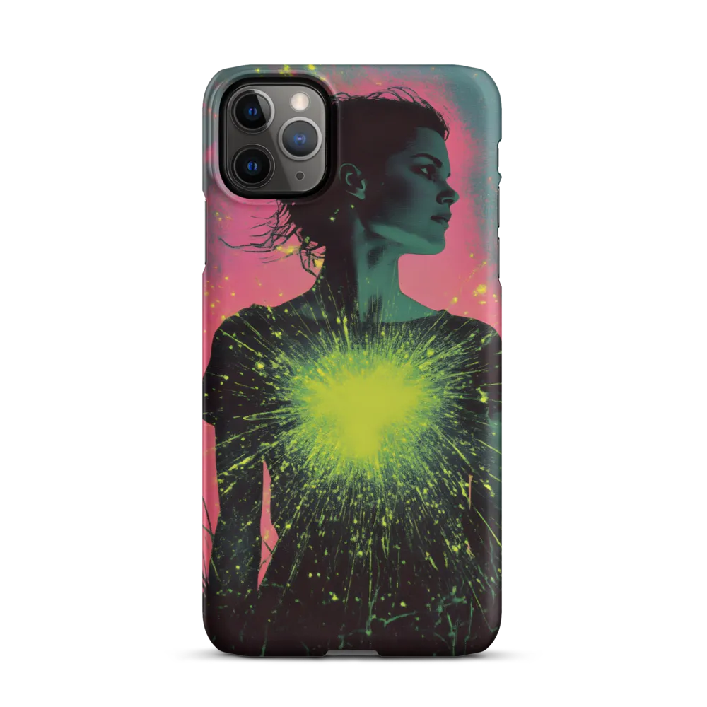 Cosmic Heart: A Surreal Portrait of Strength