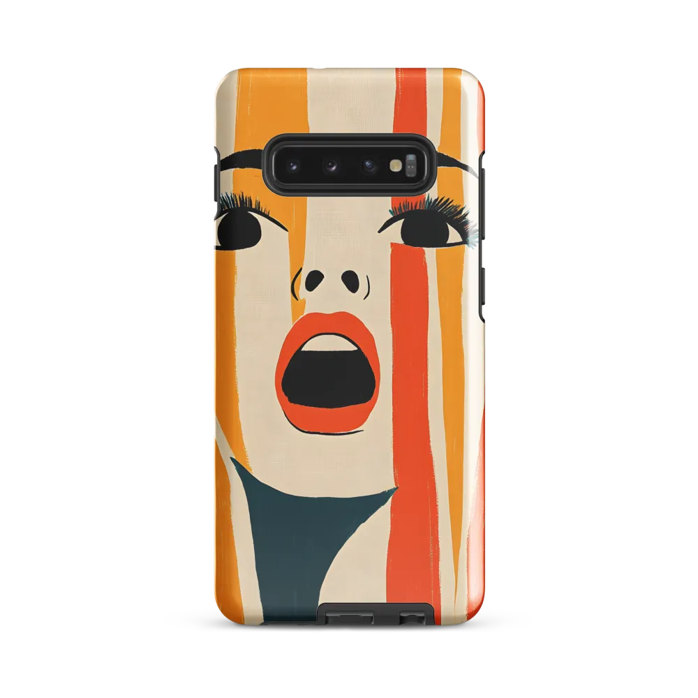 Vivid Expression | Phone Case |  S10 Plus | Tough Case | Glossy