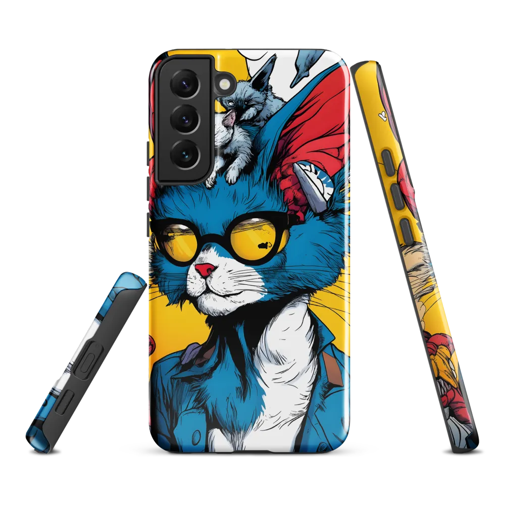 Whimsical Feline Coolness