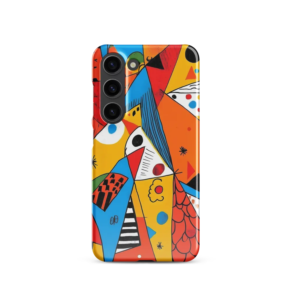 Geometric Playground: A Colorful Journey Through Abstract Landscapes