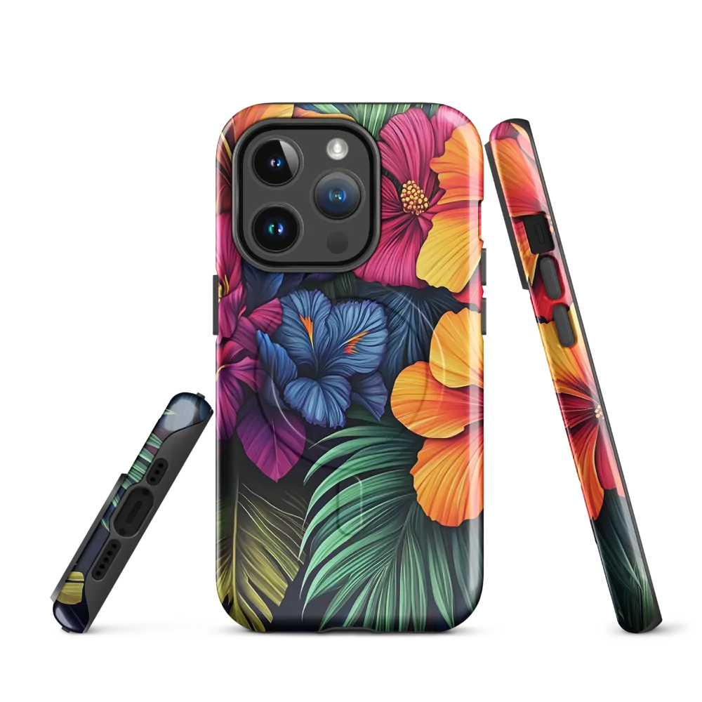 Tropical Symphony | Phone Case |  14 Pro | MagSafe® Tough Case | Glossy