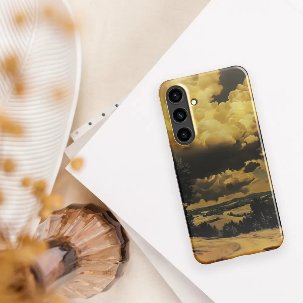 Golden Serenity in the Landscape