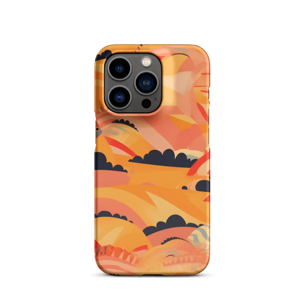 Whispers of the Abstract Horizon | Phone Case |  14 Pro | Snap Case | Matte