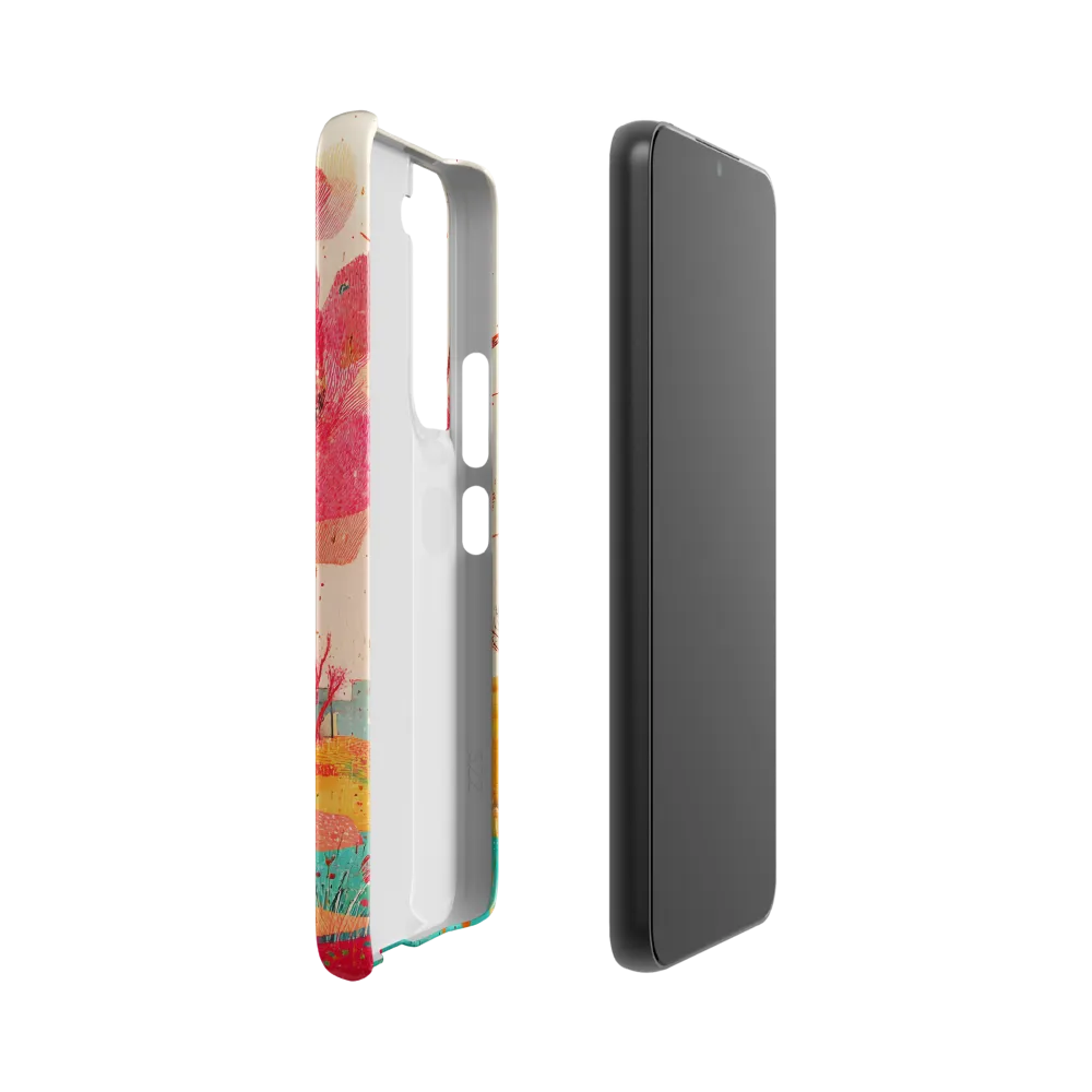 Whispers of a Colorful Tree | Phone Case |  S22 | Snap Case | Matte