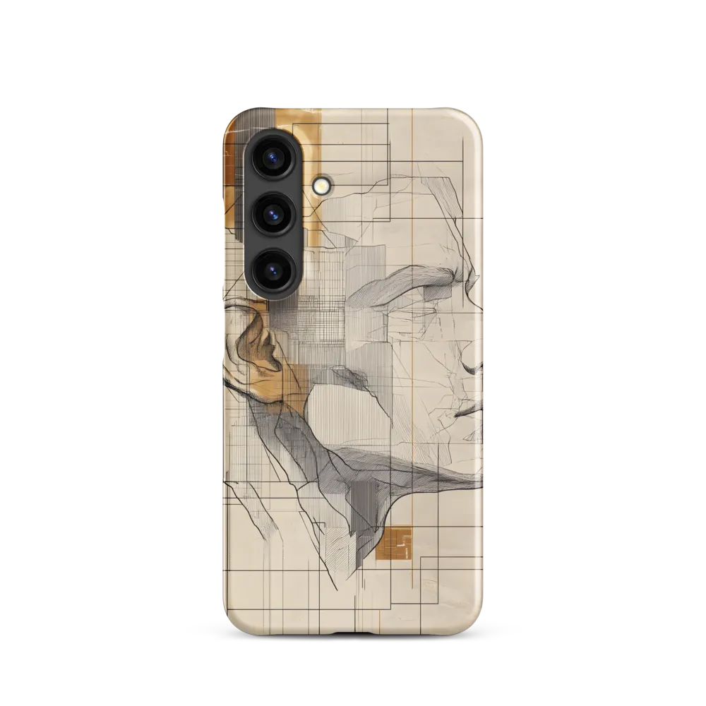 Geometric Reverie | Phone Case |  S24 | Snap Case | Matte