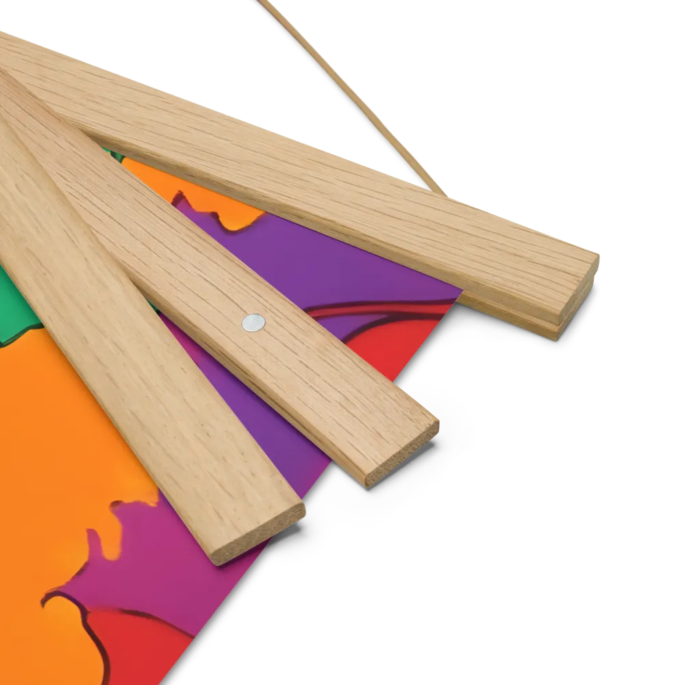 The Artist Within | Poster With Oak Wood Hanger | 18″×18″