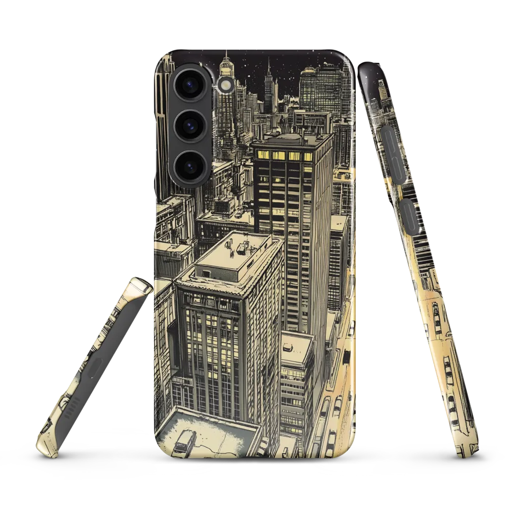 Nostalgia of the City at Night | Phone Case |  S23 Plus | Snap Case | Glossy