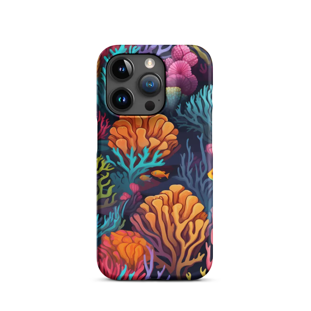 Underwater Harmony: A Coral Reef Wonderland | Phone Case |  15 Pro | Snap Case | Matte
