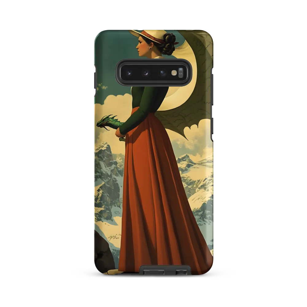 Mystic Harmony: The Dragon Keeper | Phone Case |  S10 Plus | Tough Case | Matte