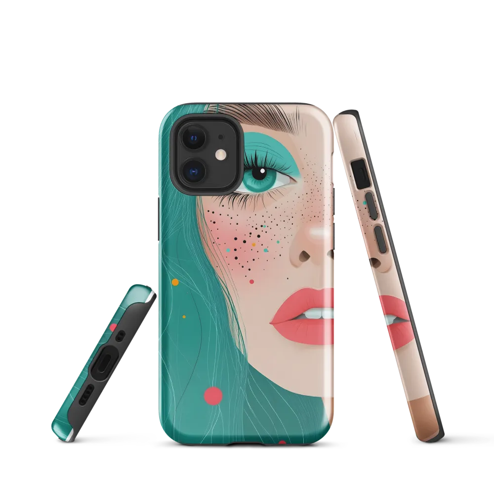 A Playful Portrait: Turquoise Temptation