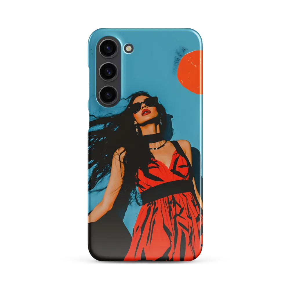 Sunset in Fashion: A Modern Portrait