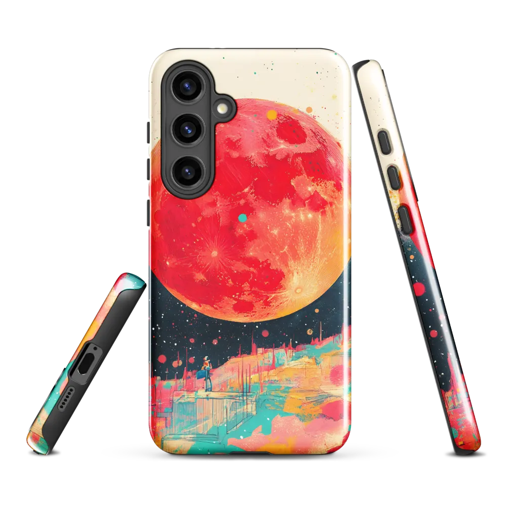 Crimson Dreams: A Lunar Exploration
