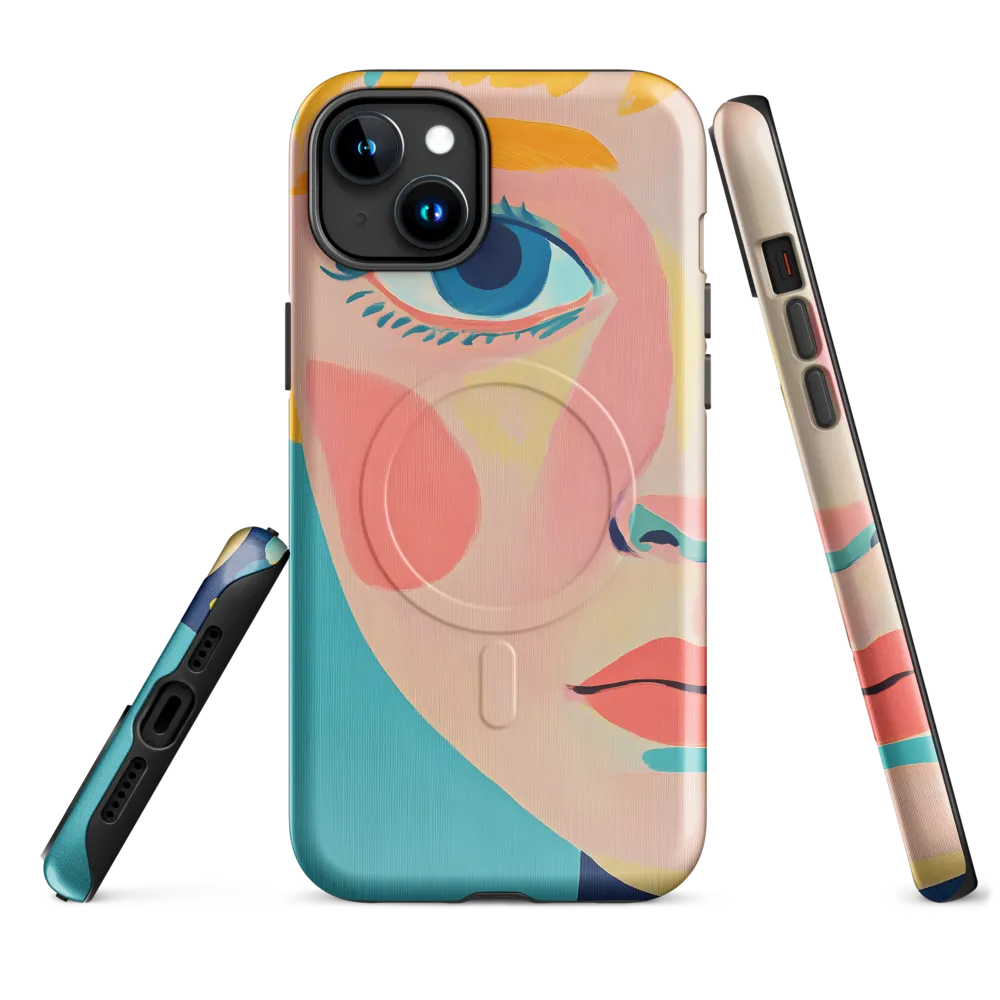 Whimsical Gaze | Phone Case |  15 Plus | MagSafe® Tough Case | Glossy