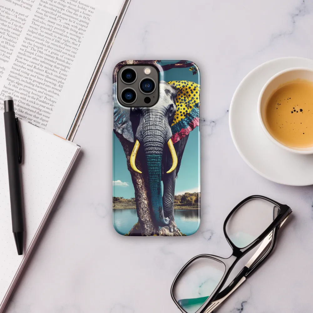 Playful Elegance: The Surreal Elephant
