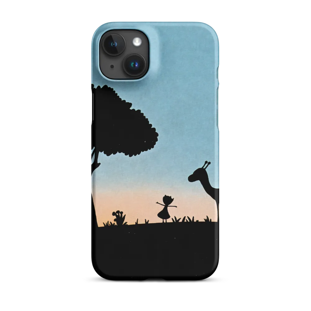 Curiosity in the Silhouette | Phone Case |  15 Plus | Snap Case | Matte