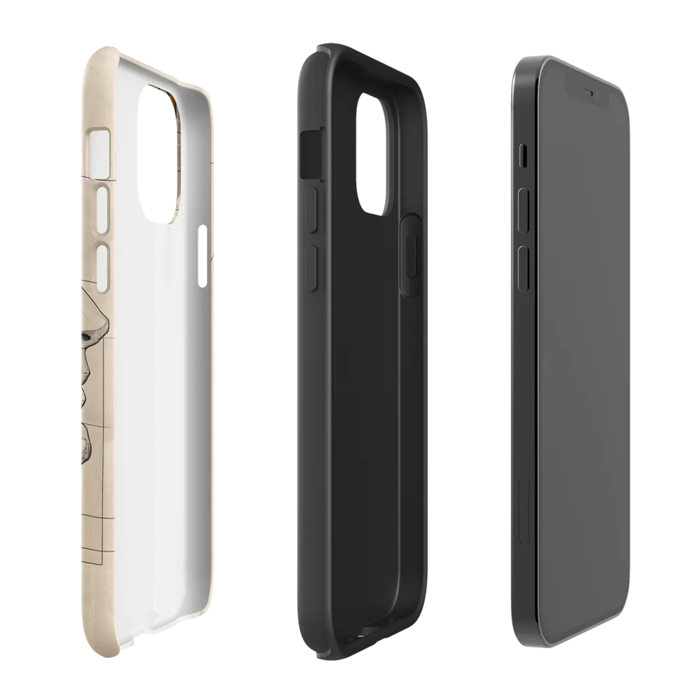 Geometric Reverie | Phone Case |  12 | Tough Case | Matte