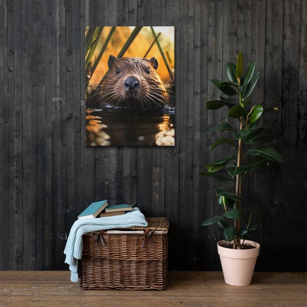 Beaver Serenity: A Natural Portrait