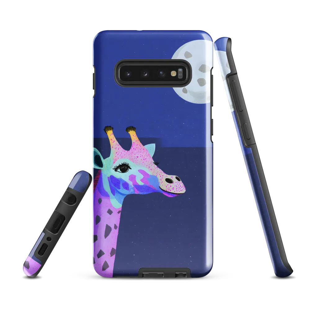 Whimsical Giraffe Under the Stars | Phone Case |  S10 Plus | Tough Case | Glossy