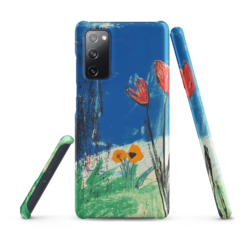 Joyful Blossoms in Blue