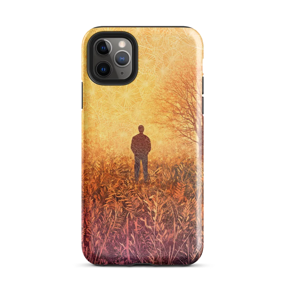 Contemplation in a Surreal Landscape | Phone Case |  11 Pro Max | Tough Case | Glossy