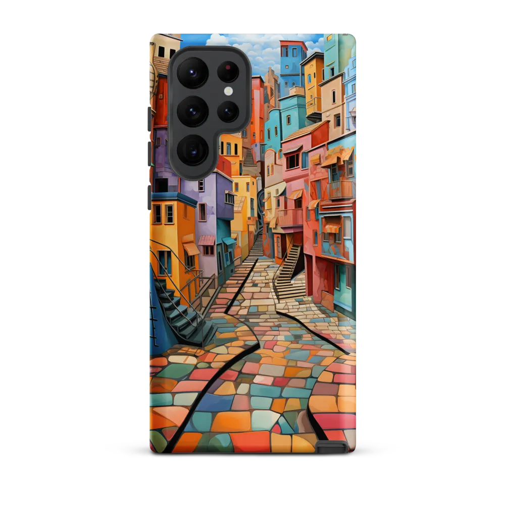 Vibrant Cityscape: A Kaleidoscope of Colors