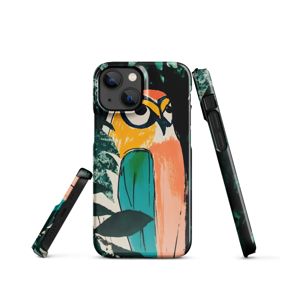Camouflaged Majesty: The Abstract Owl