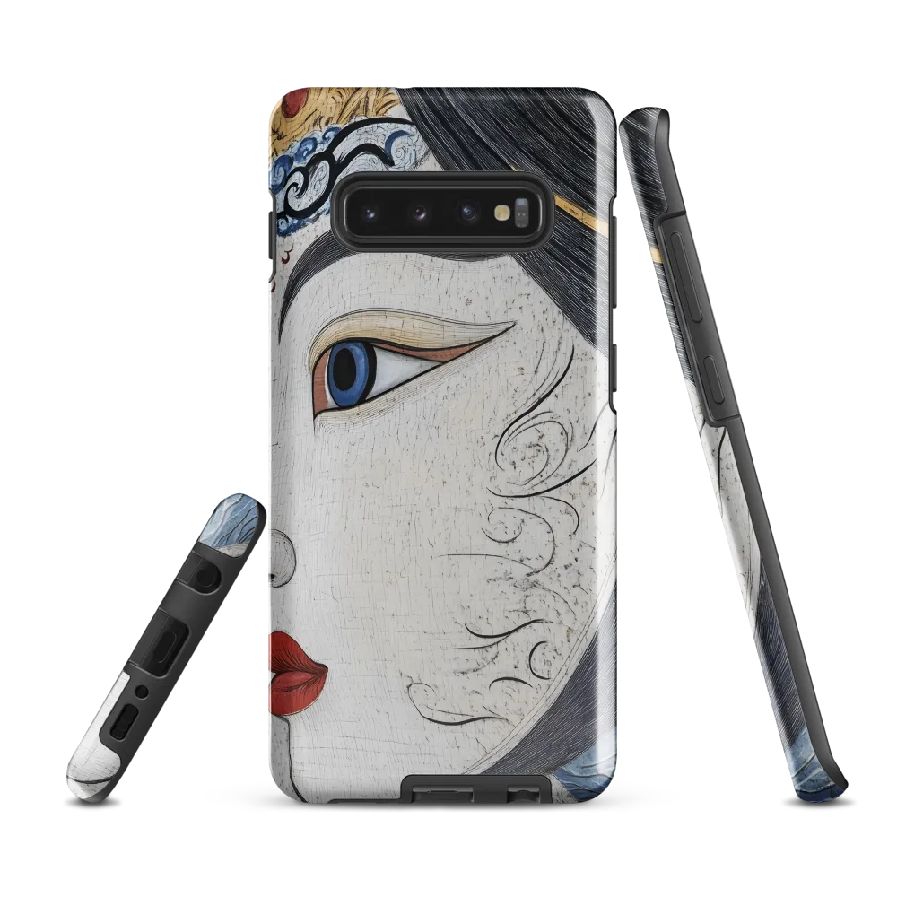 Timeless Serenity: An Ethereal Portrait | Phone Case |  S10 Plus | Tough Case | Glossy