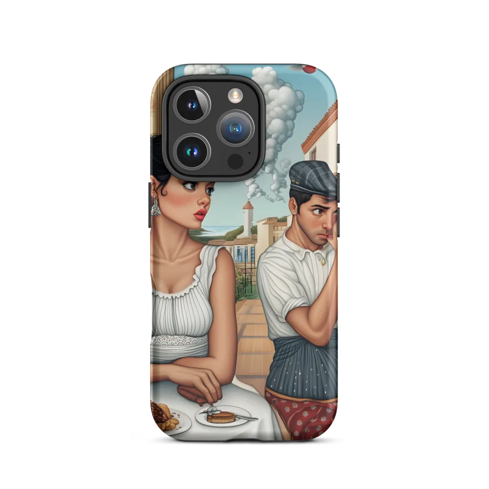 Tension Between Worlds | Phone Case |  16 Pro | Tough Case | Matte