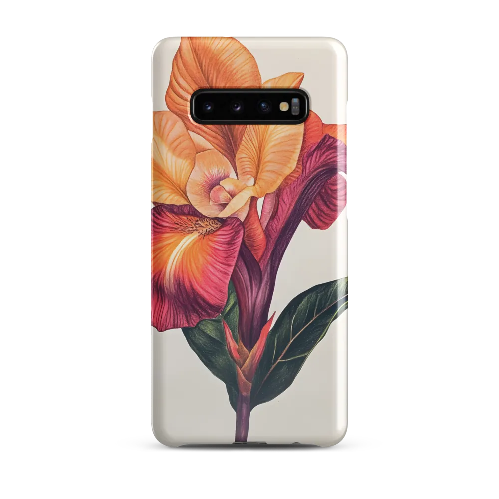 Floral Harmony | Phone Case |  S10 Plus | Snap Case | Glossy