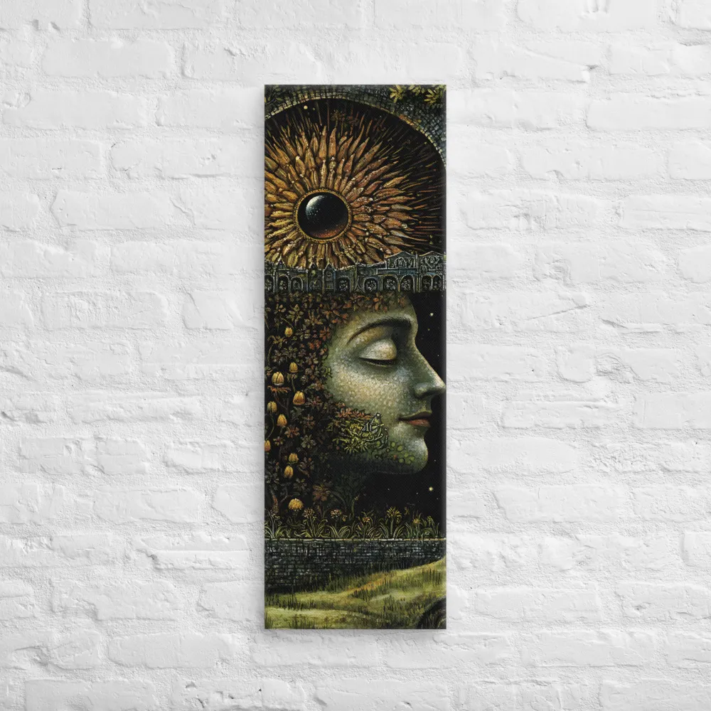 Nature’s Embrace: The Infinite Connection | Canvas | 12″×36″