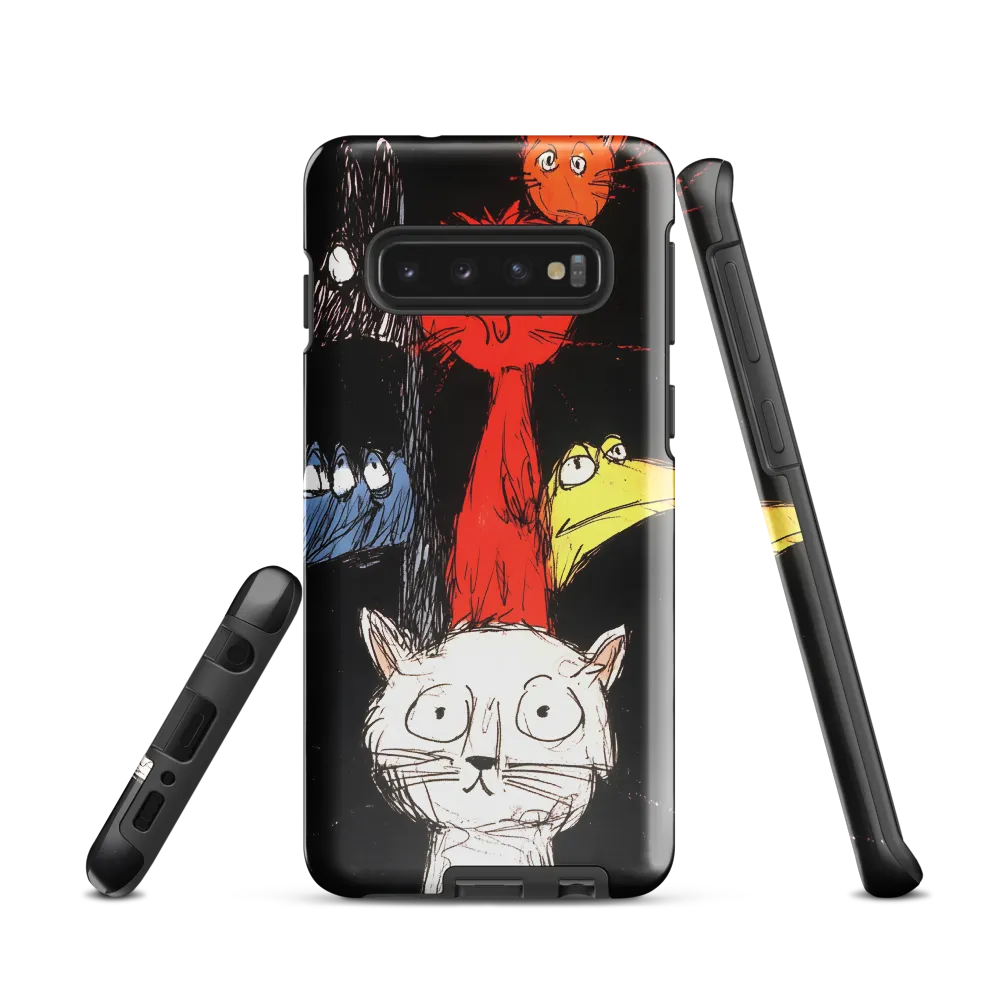 Whimsical Menagerie | Phone Case |  S10 | Tough Case | Glossy