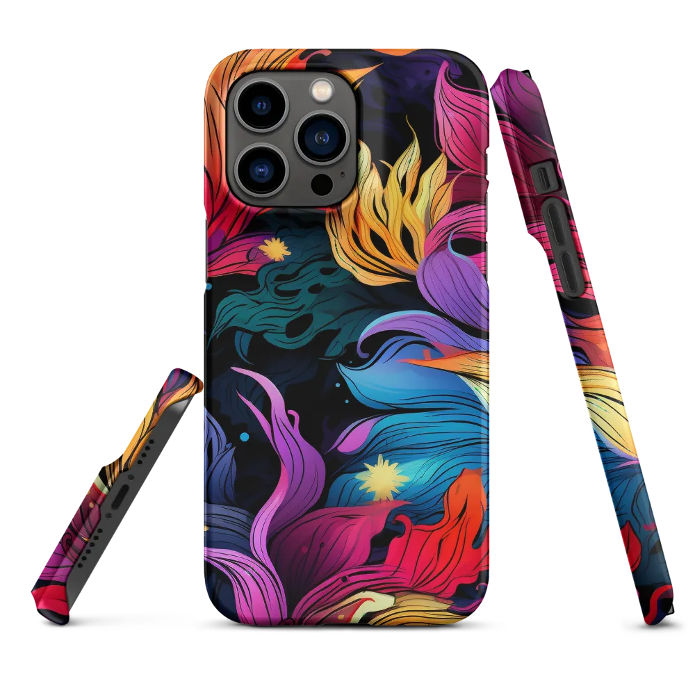 Floral Symphony | Phone Case |  14 Pro Max | Snap Case | Matte