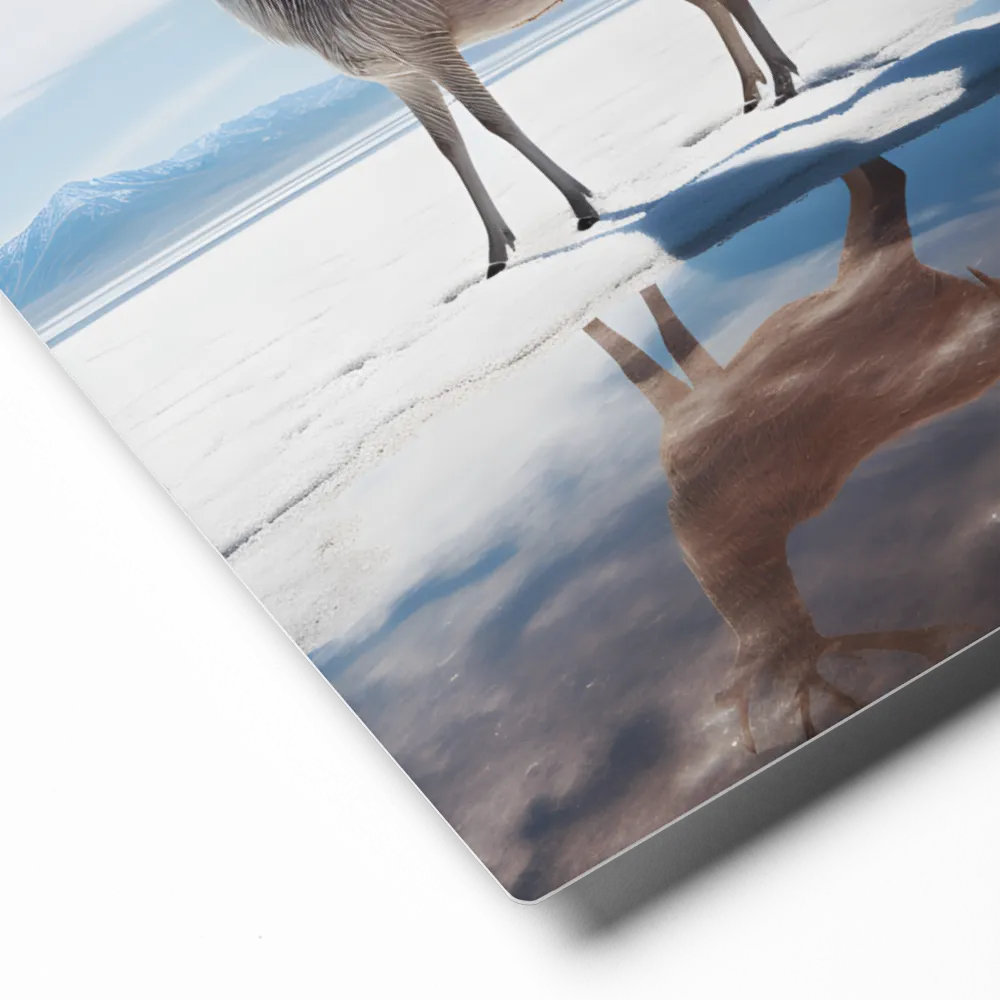 Majesty in Reflection | Metal Print | 8″×10″
