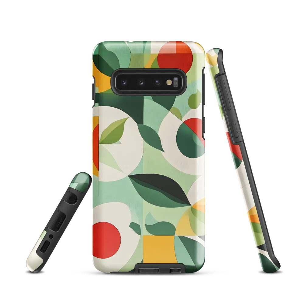 Harmony in Shapes: A Playful Abstract Design