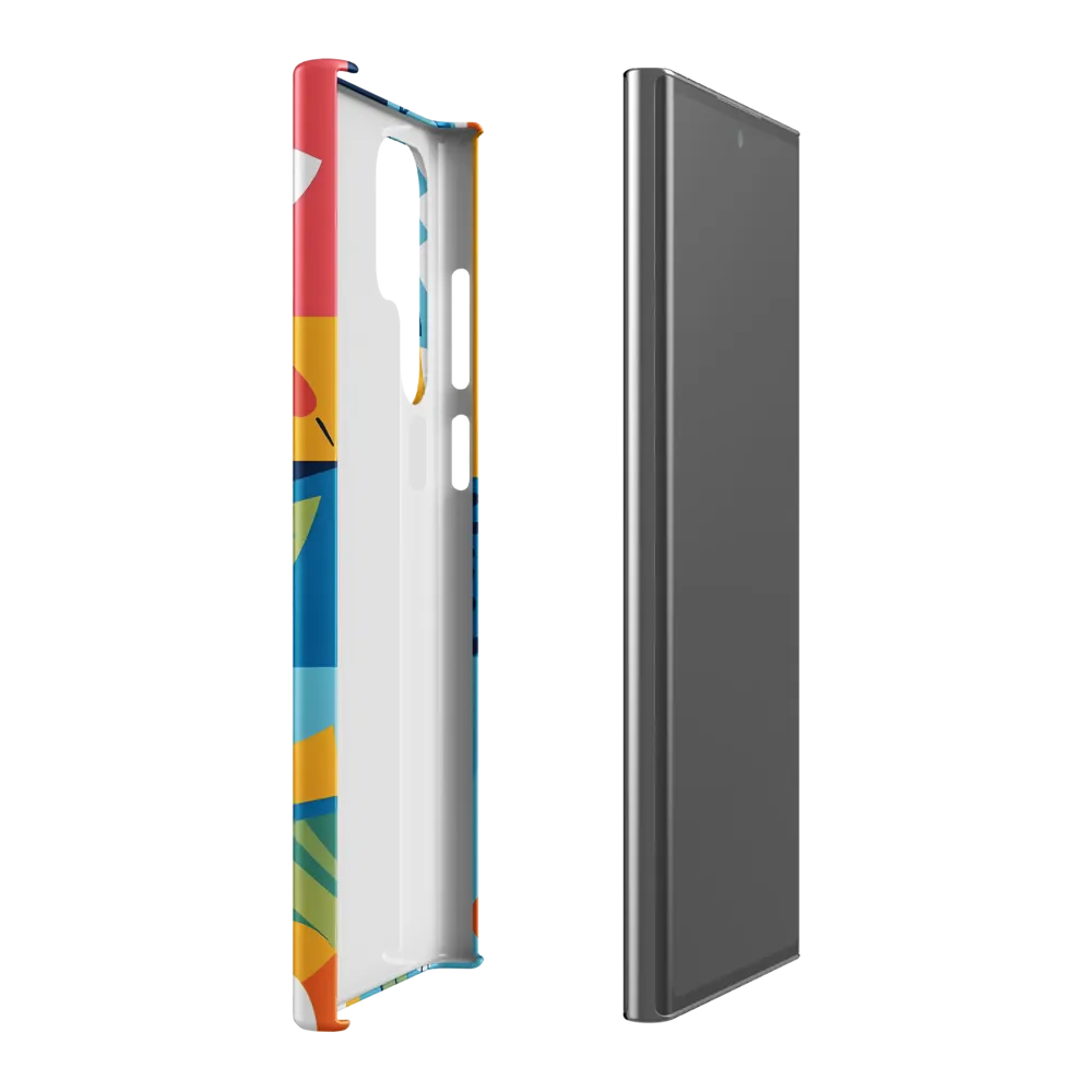 Vibrant Geometric Visage